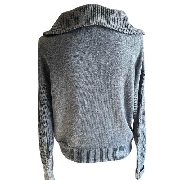 Rachel Zoe Women's Gray Soft Cotton Blend Sweater Size XS - Picture 2 of 8